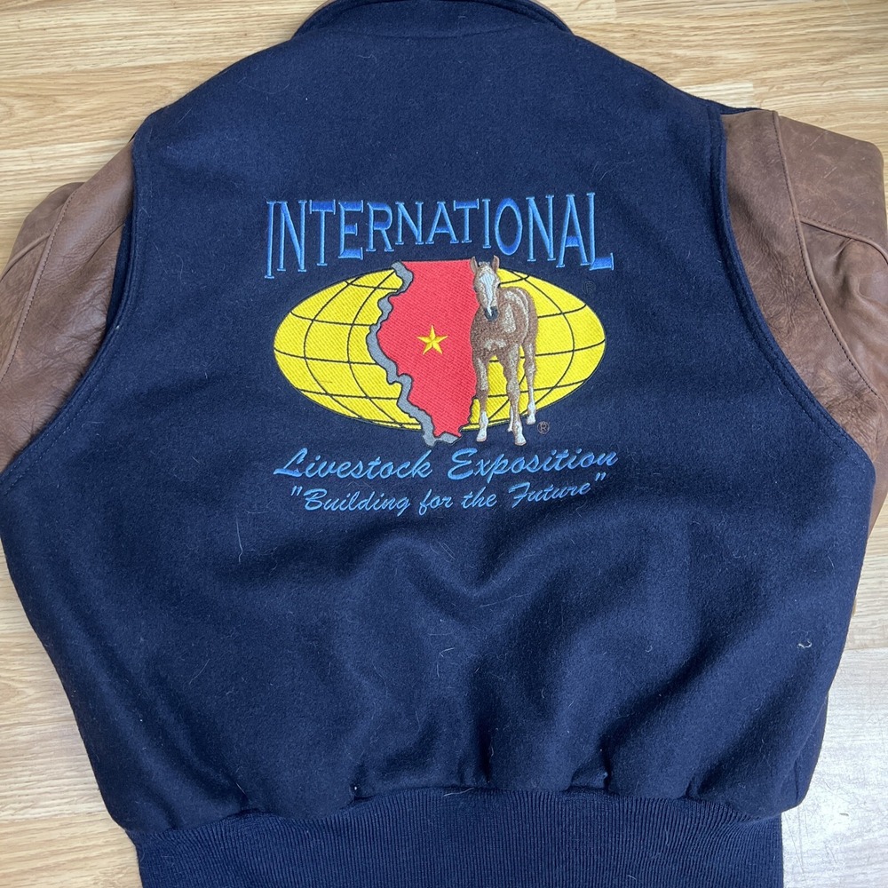 reed sportswear leather jacket International Livestock Expo‎ Men's XL - Picture 7 of 10
